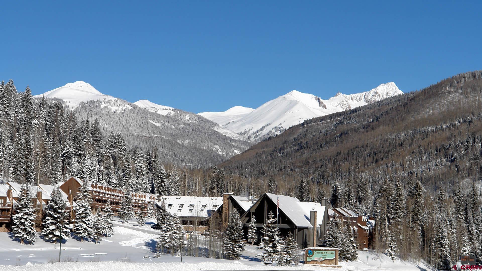 50827 Highway 550, Unit 330 Durango, CO 81301 - Photo 26 of 31 a view of a terrace with a snow