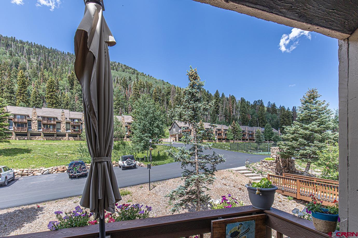 50827 Highway 550, Unit 330 Durango, CO 81301 - Photo 8 of 31 a view of a yard from a balcony