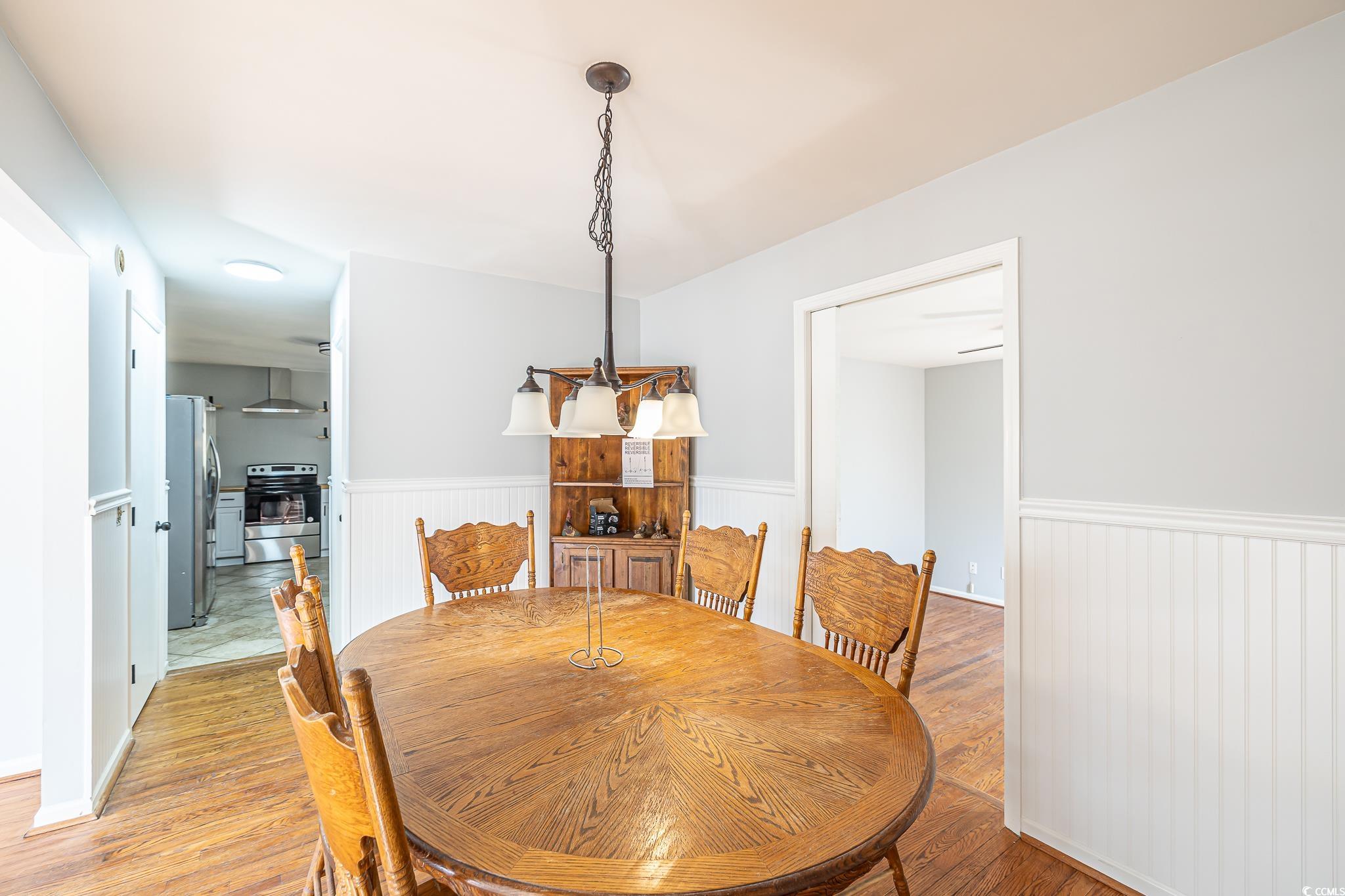 117 George Washington Trail Georgetown, SC 29440 - Photo 23 of 30 Dining space with light hardwood / wood-style floors