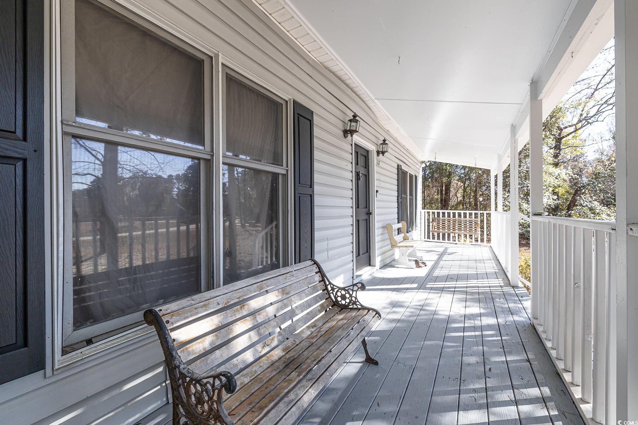 117 George Washington Trail Georgetown, SC 29440 - Photo 9 of 30 View of deck