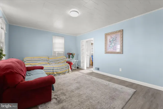 a bedroom with furniture and a couch