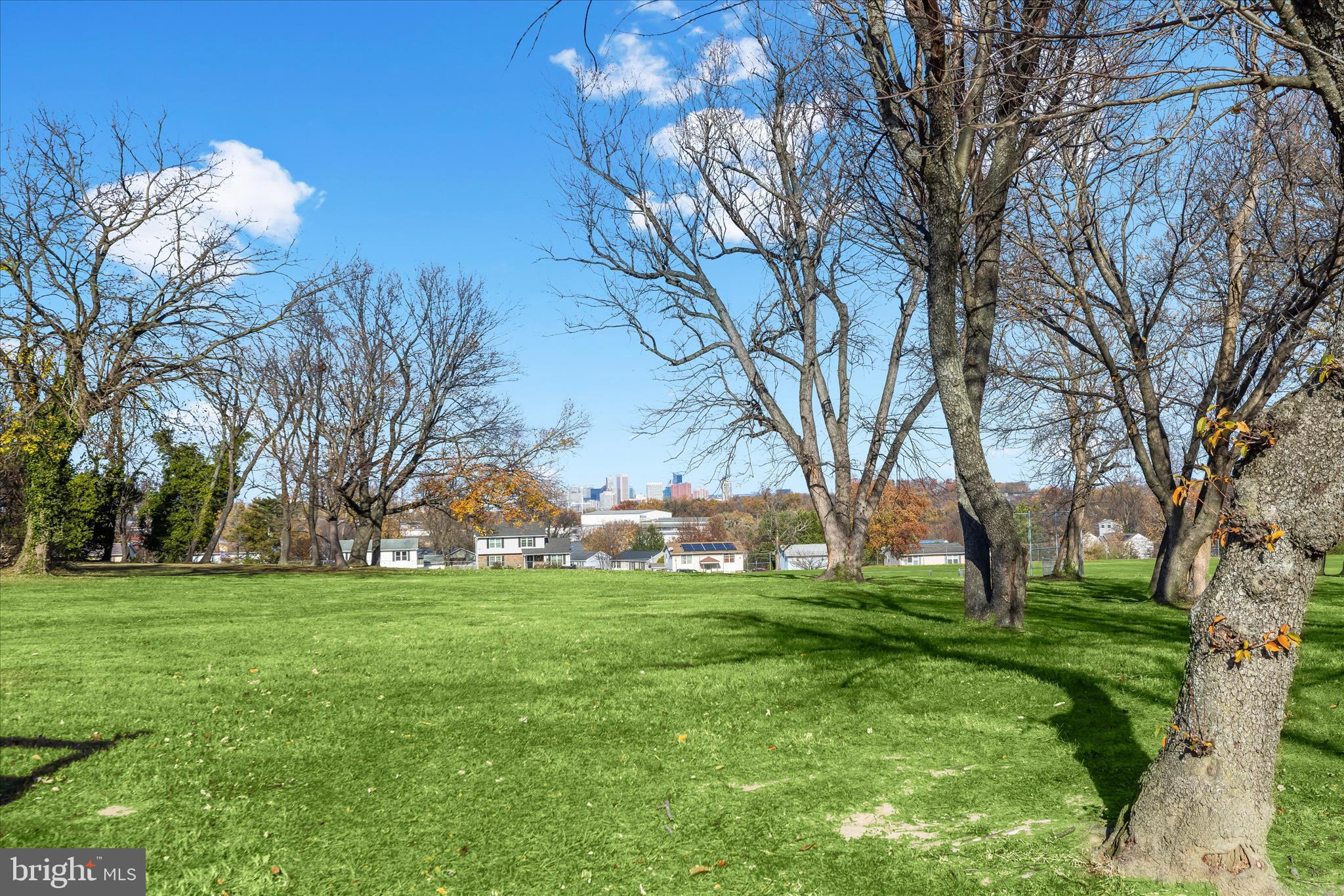 2813 Oak Grove Avenue Halethorpe, MD 21227 - Photo 38 of 43 a backyard of a house with lots of green space