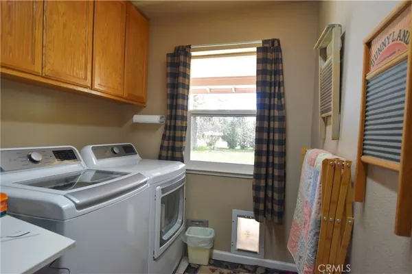 a room with storage and utility