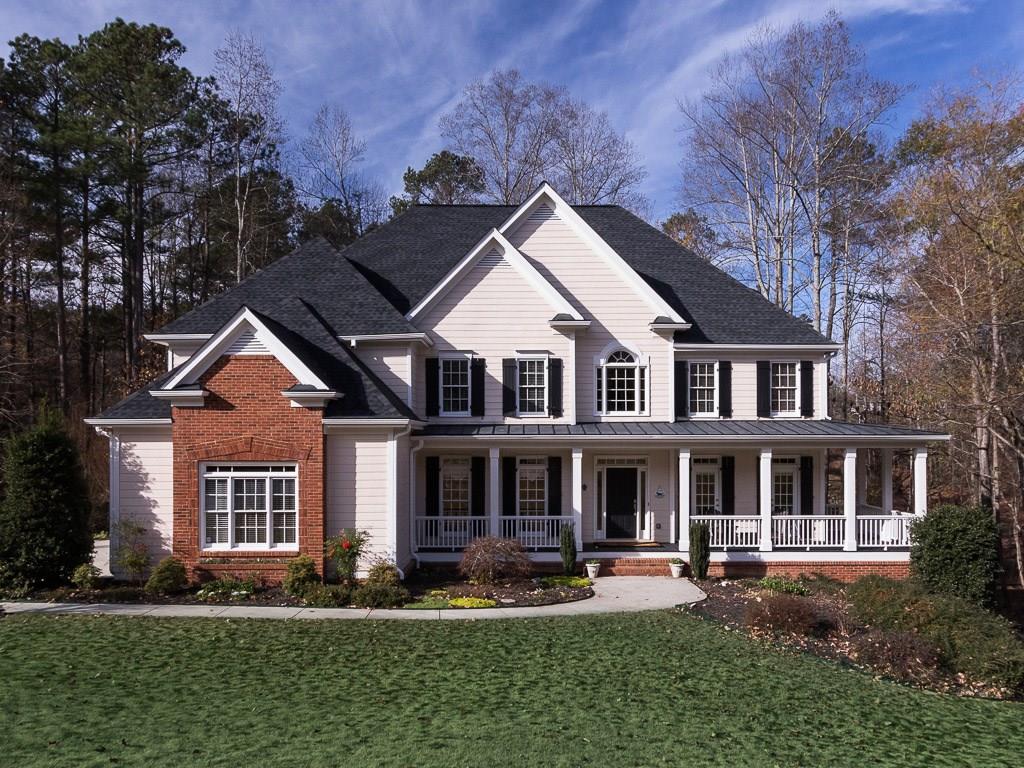 565 Oakleaf Way Alpharetta, GA 30004 - Photo 1 of 1 Newer Roof, Wrap around porch captures bygone days w/ room to play and neighbors gather!