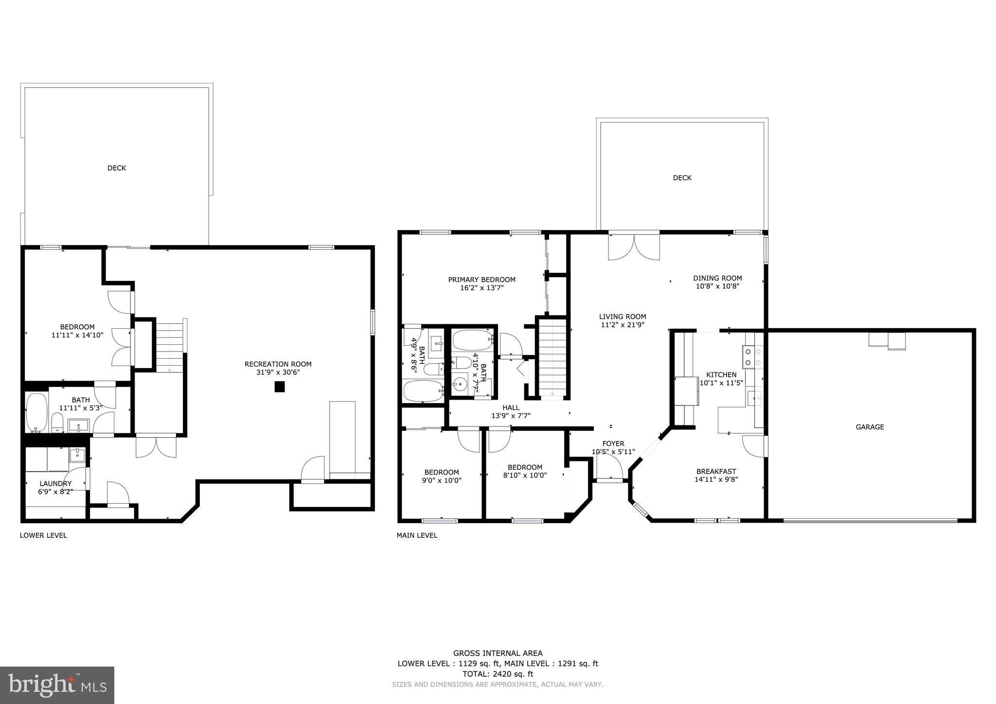 24400 Fossen Road Damascus, MD 20872 - Photo 46 of 48 Floor Plan