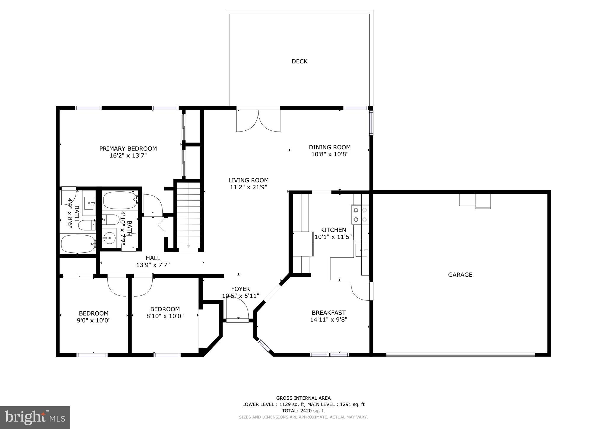 24400 Fossen Road Damascus, MD 20872 - Photo 47 of 48 Floor Plan