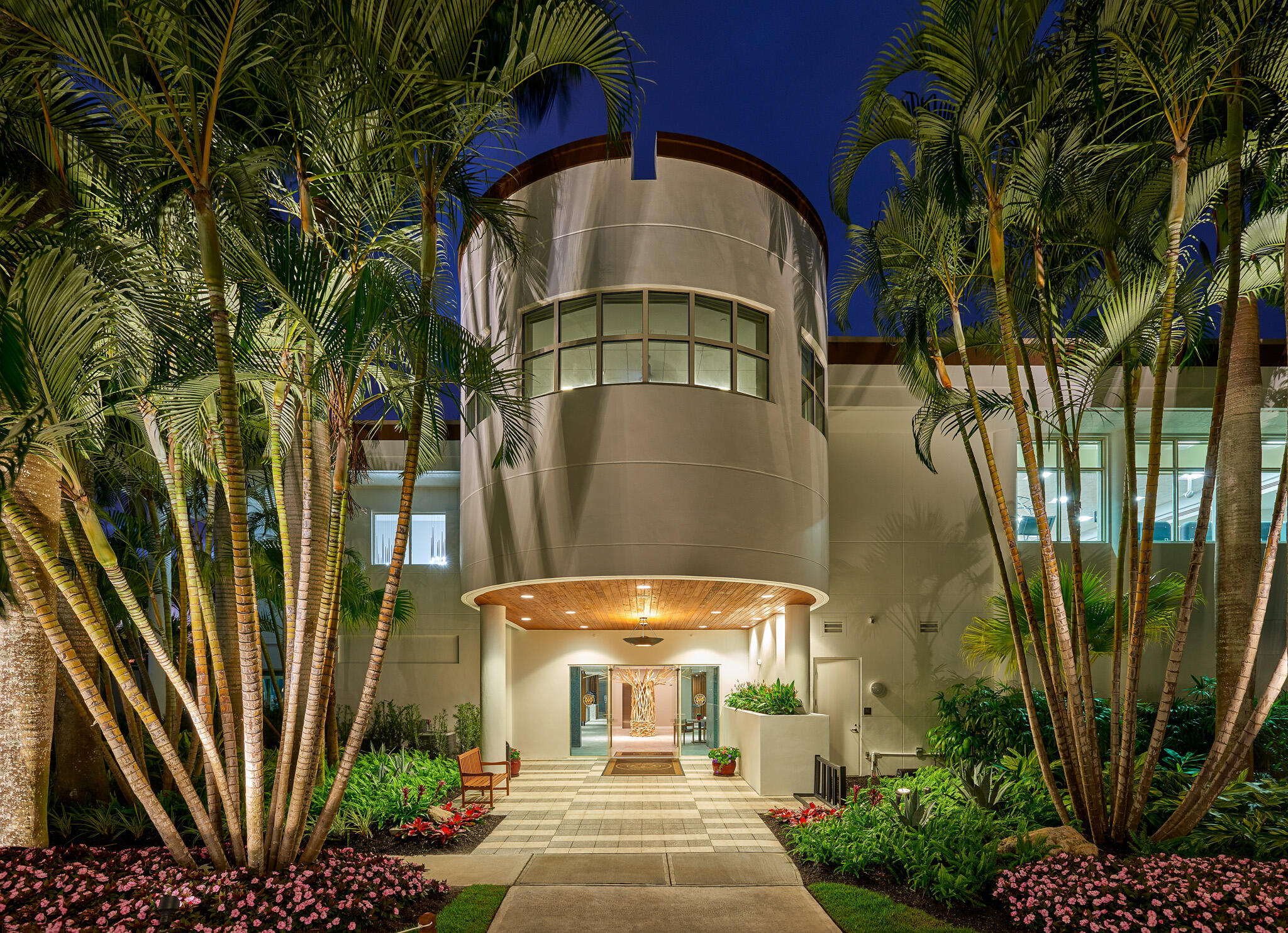 7223 Ballantrae Court Boca Raton, FL 33496 - Photo 2 of 6 Fitness & Tennis @ Night
