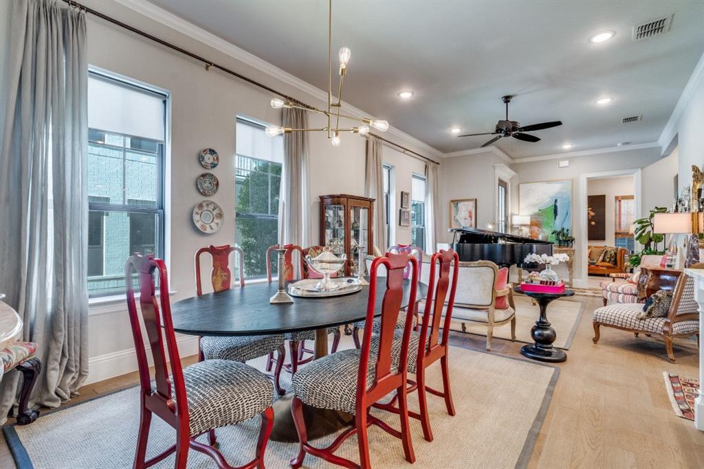 307 Sunset Lane, Unit 101 Fort Worth, TX 76114 - Photo 5 of 37 a view of a dining room with furniture