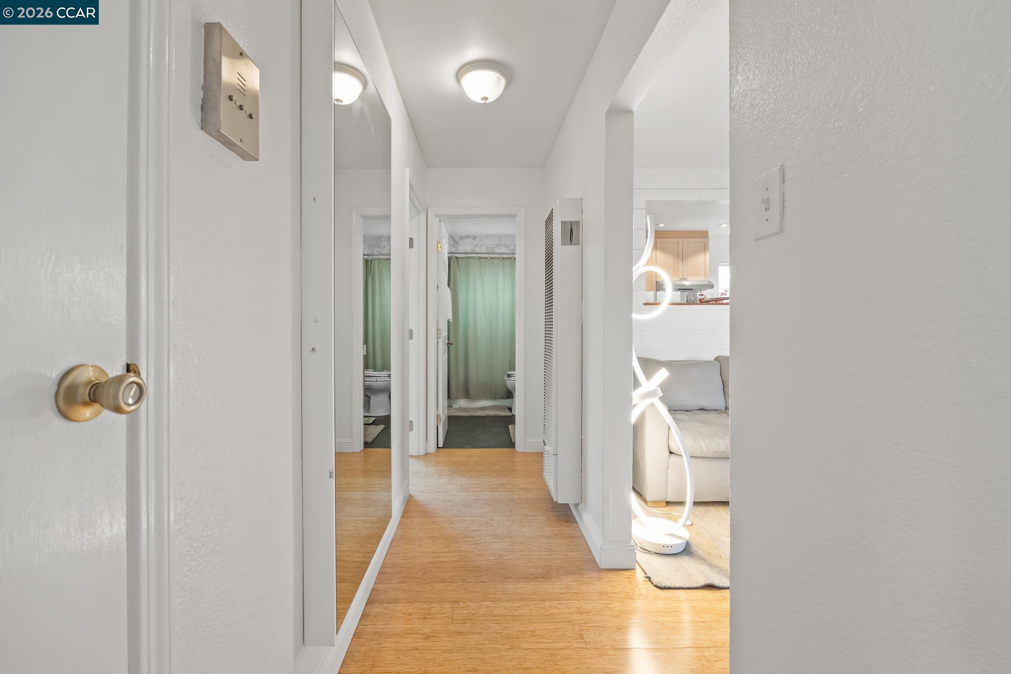 2327 Tenth Street, Unit 4 Berkeley, CA 94710 - Photo 17 of 39 a view of a bathroom with a shower