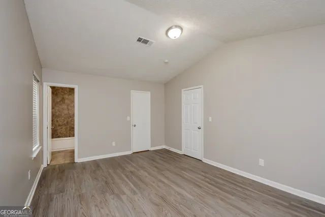 wooden floor in an empty room