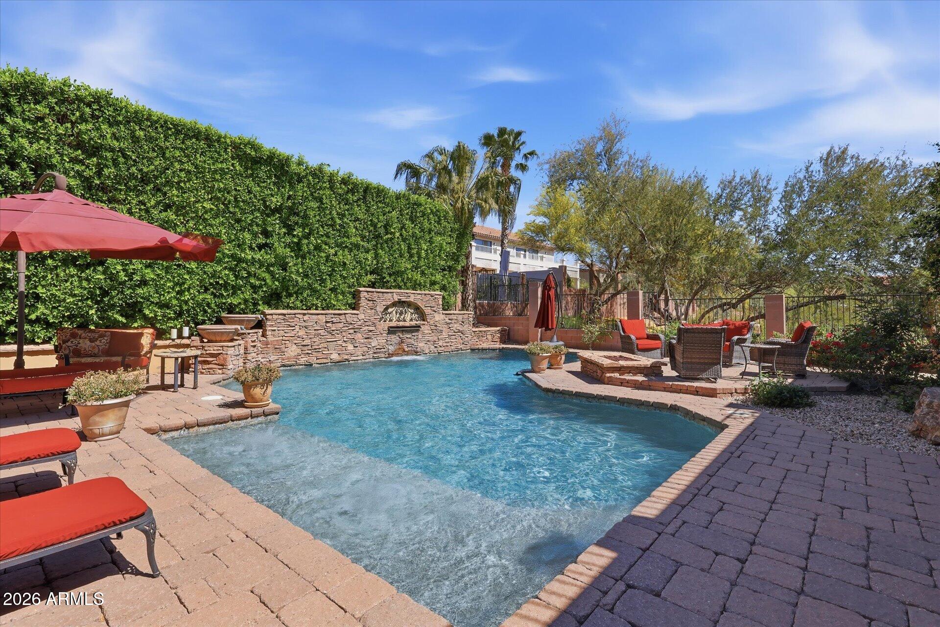 2324 West Zenith Lane Phoenix, AZ 85085 - Photo 64 of 85 Pool with Baja Step