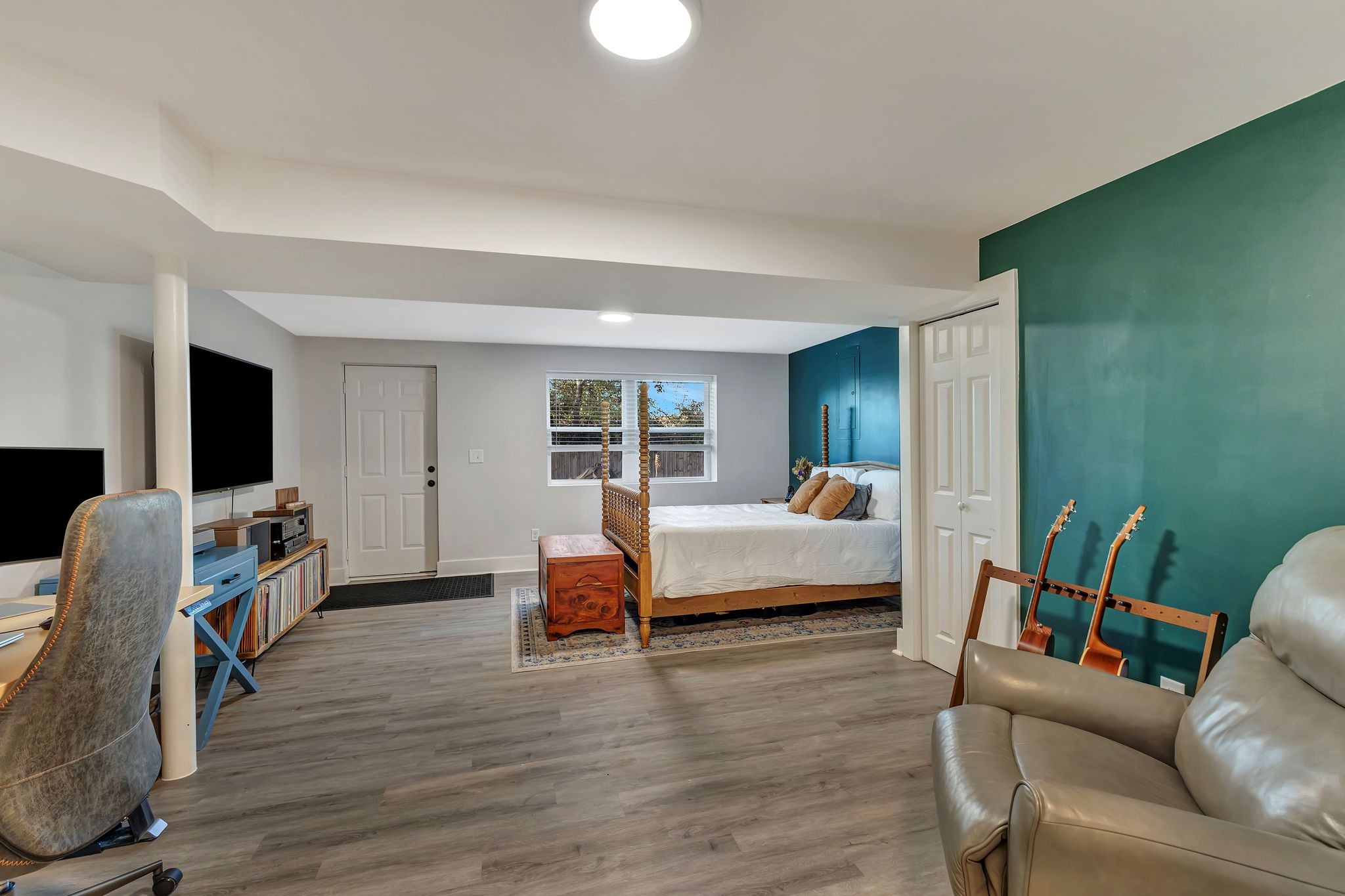 3217 Spears Road Nashville, TN 37207 - Photo 13 of 21 a bedroom with furniture and wooden floor