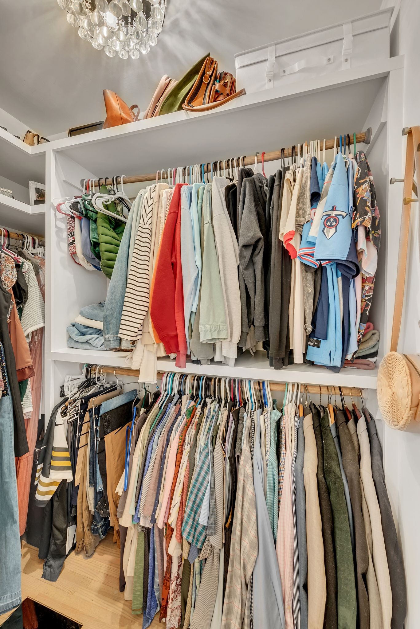 3217 Spears Road Nashville, TN 37207 - Photo 10 of 21 a view of walk in closet with clothes and shoes