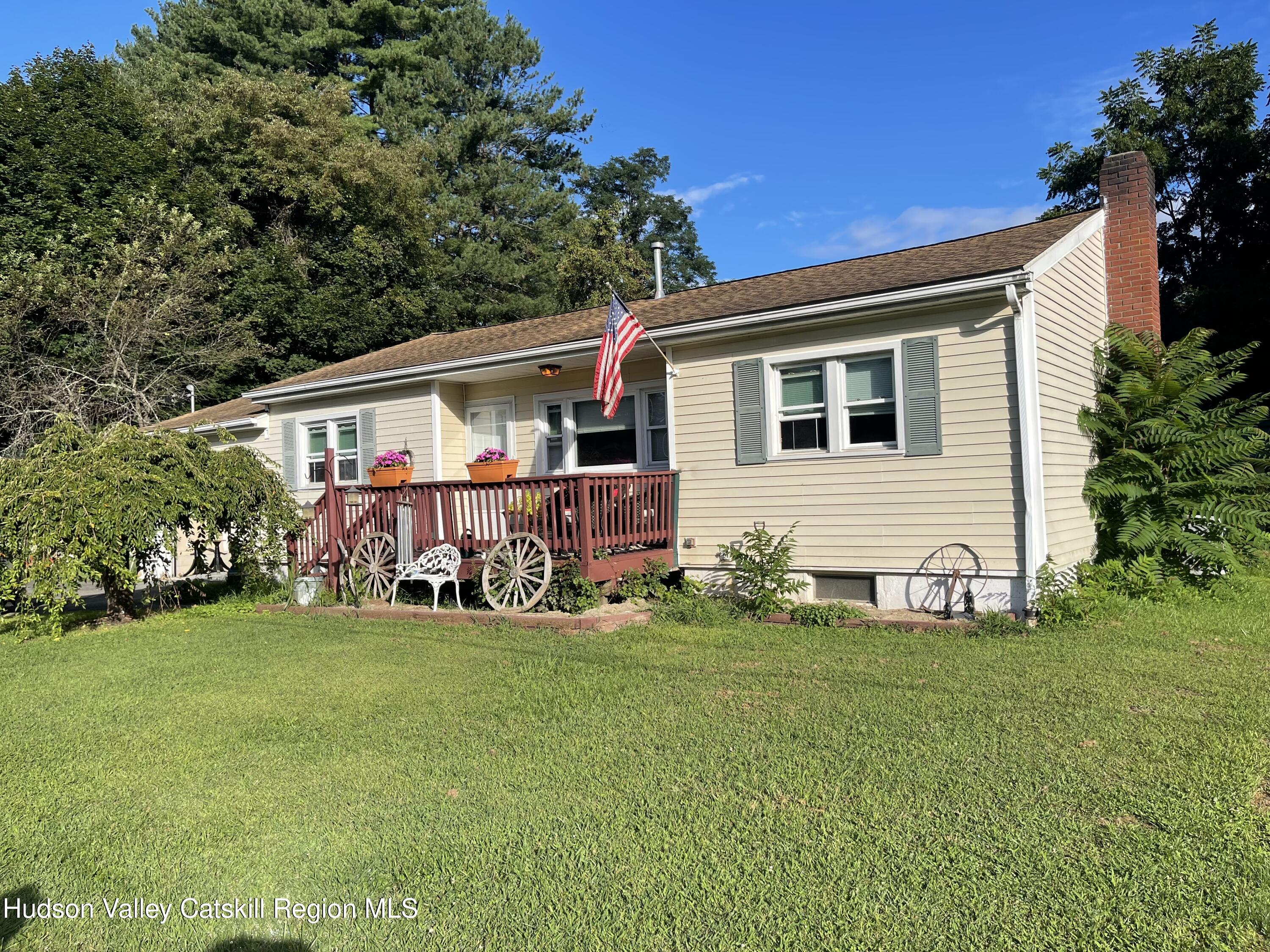 10 Johns Road Kerhonkson, NY 12446 - Photo 2 of 30 a front view of house with yard outdoor seating and yard