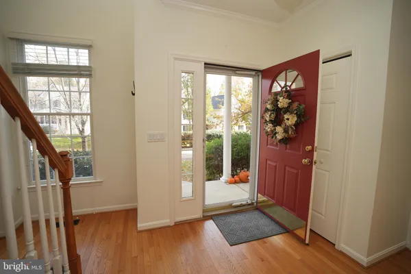 a view of an entryway