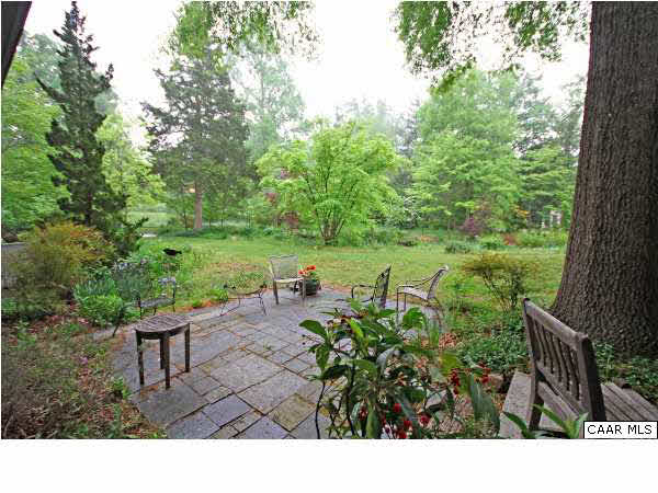 1620 Keith Valley Road Charlottesville, VA 22901 - Photo 21 of 24 a lawn chairs and a fire pit with large trees