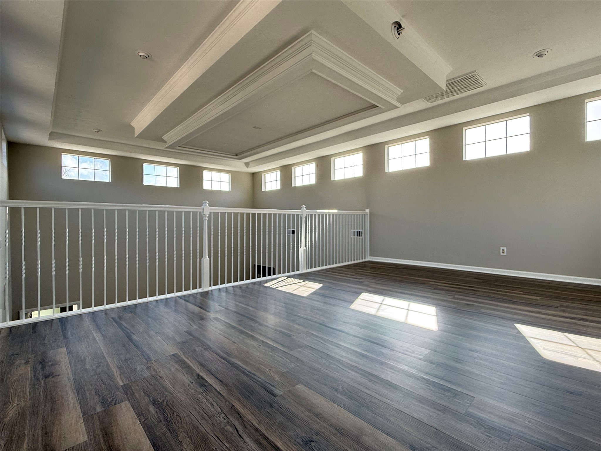 11346 Old Telegraph Road Houston, TX 77067 - Photo 18 of 20 a view of an empty room with wooden floor