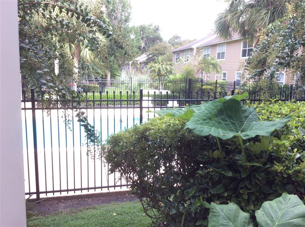 4415 Southwest 34th Street, Unit 607 Gainesville, FL 32608 - Photo 15 of 16 a view of a pathway with a garden