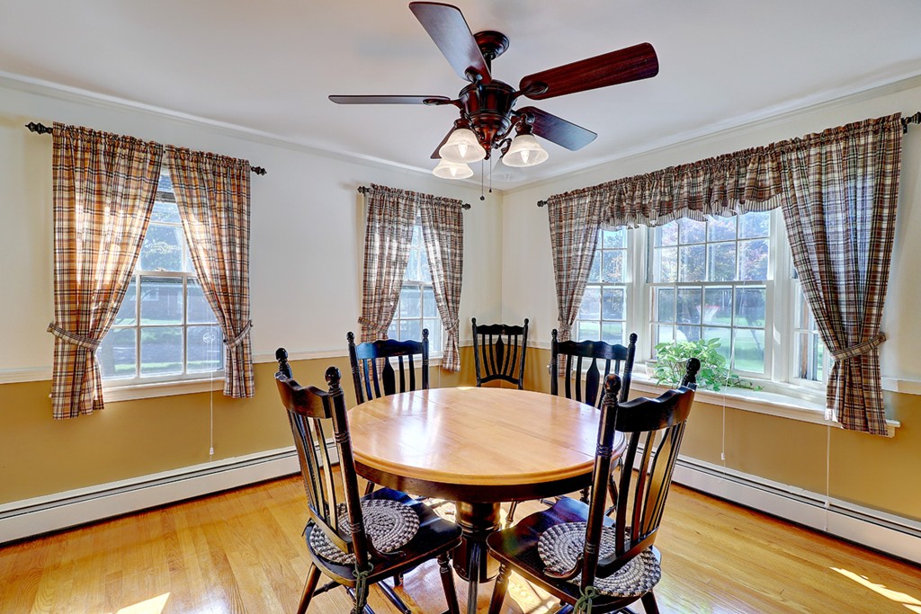 70 Linden Road Seekonk, MA 02771 - Photo 12 of 25 a view of a dining room with furniture window and outside view