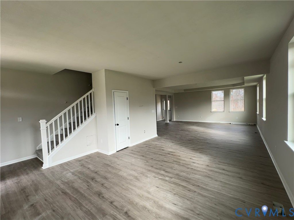 63 Hatcher Road Powhatan, VA 23139 - Photo 2 of 13 a view of empty room with wooden floor