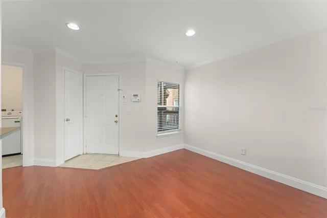 wooden floor in an empty room
