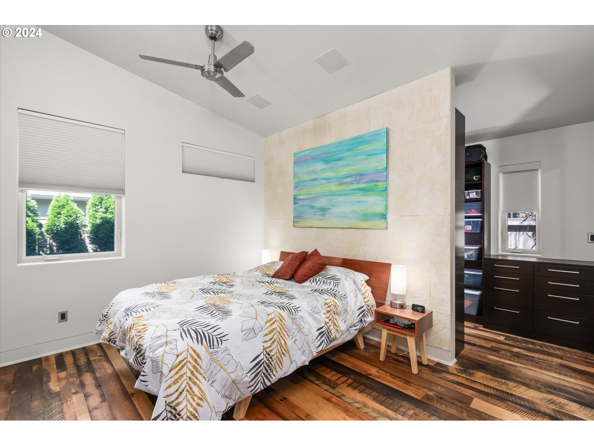 1261 Crenshaw Road Eugene, OR 97401 - Photo 26 of 48 a bedroom with a bed and a dresser