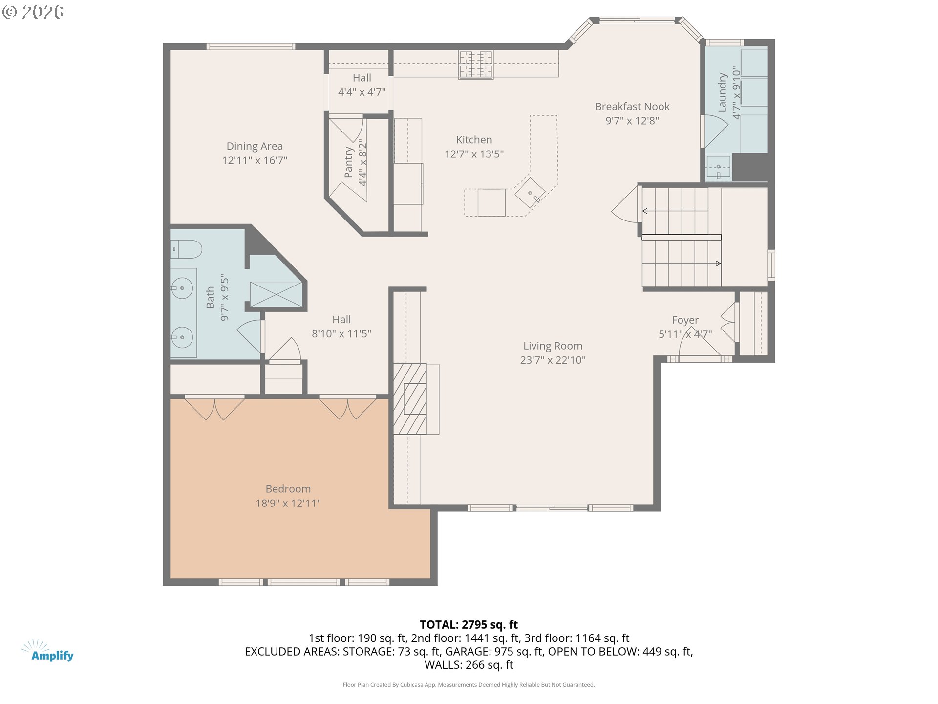 5313 Northwest Goodwin Loop Camas, WA 98607 - Photo 37 of 38 Floor Plan