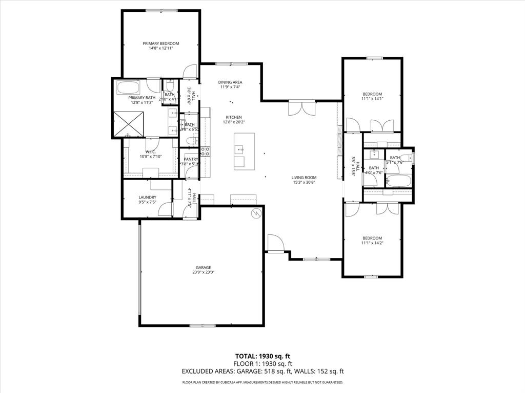 308 Crye Circle Robinson, TX 76706 - Photo 37 of 37 a picture of a floor plan