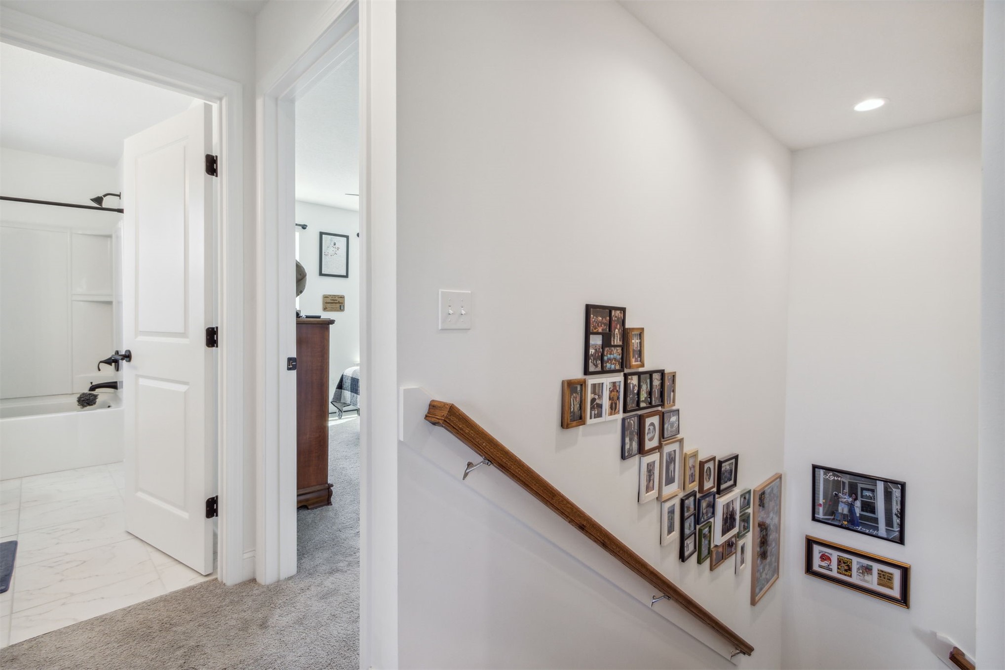 213 Daydream Avenue Yulee, FL 32097 - Photo 16 of 40 a view of a hallway with workspace