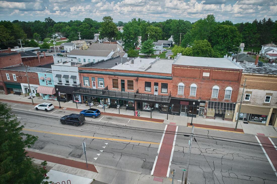 9324 Jug St Road Northwest Pataskala, OH 43062 - Photo 58 of 61 Johnstown streetscape drone