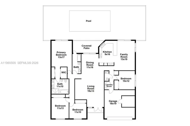 $675,000 | 10635 Southwest 158th Place, Miami, FL 33196