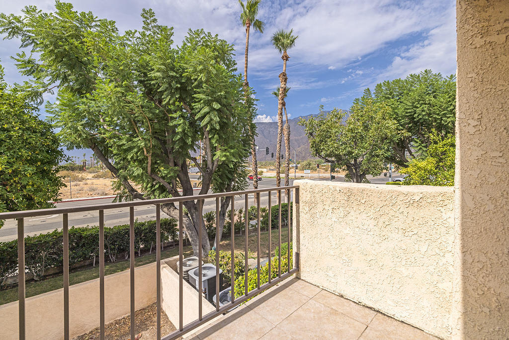 200 East Racquet Club Road, Unit 68 Palm Springs, CA 92262 - Photo 18 of 32 a view of a balcony