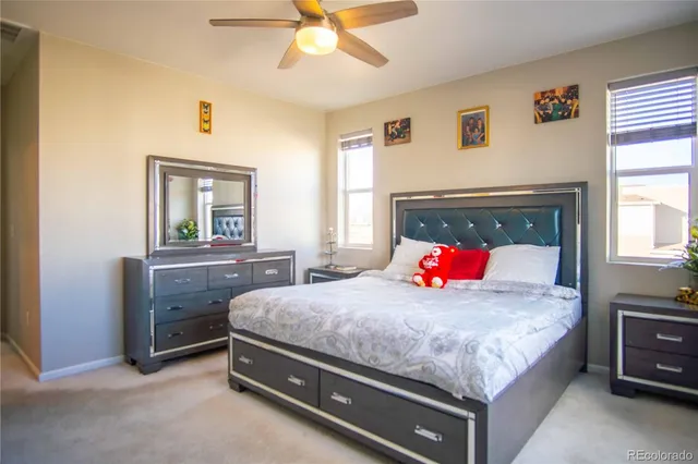a bathroom with a sink vanity and a mirror