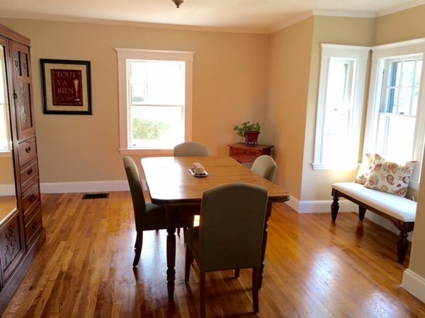 77 River Ridge Wellesley, MA 02481 - Photo 7 of 29 a view of a dining room with furniture window and wooden floor