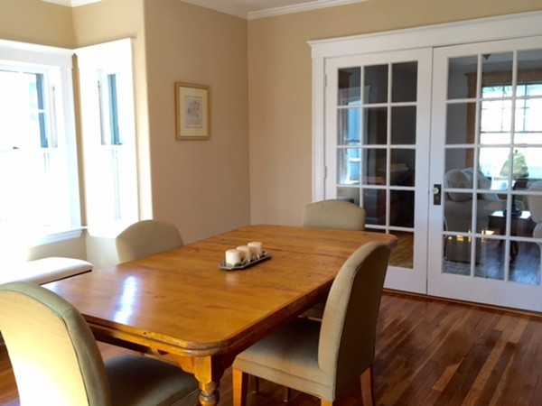 77 River Ridge Wellesley, MA 02481 - Photo 8 of 29 a view of a dining room with furniture and wooden floor