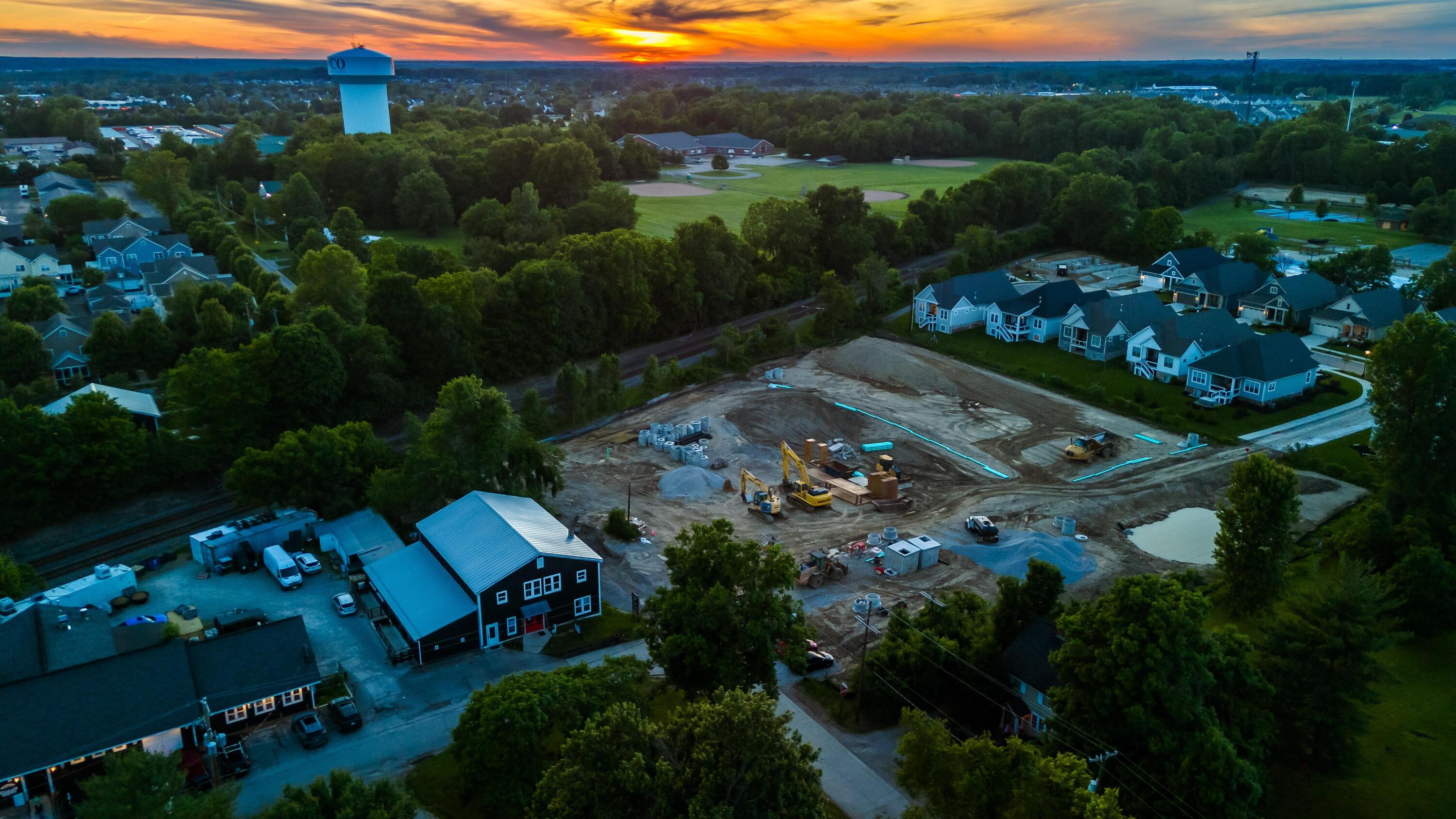 121 Encore Pk Bend Powell, OH 43065 - Photo 3 of 3 encore-park_dusk_aerial_0fh0218_region (