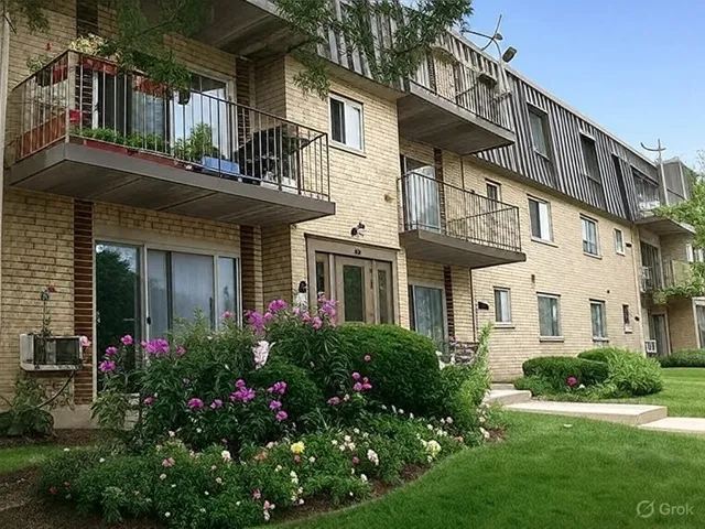 a bed room with a bed and a table