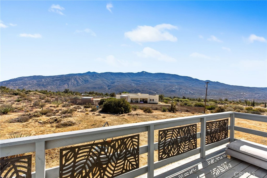 69945 Pinesmoke Road Mountain Center, CA 92561 - Photo 21 of 25 a view of a terrace with mountain view