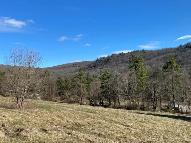 a view of outdoor space with mountain view