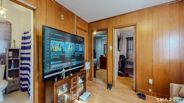 a view of an outdoor space and dining room