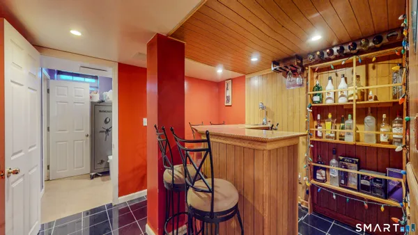 a very nice looking room with a large window