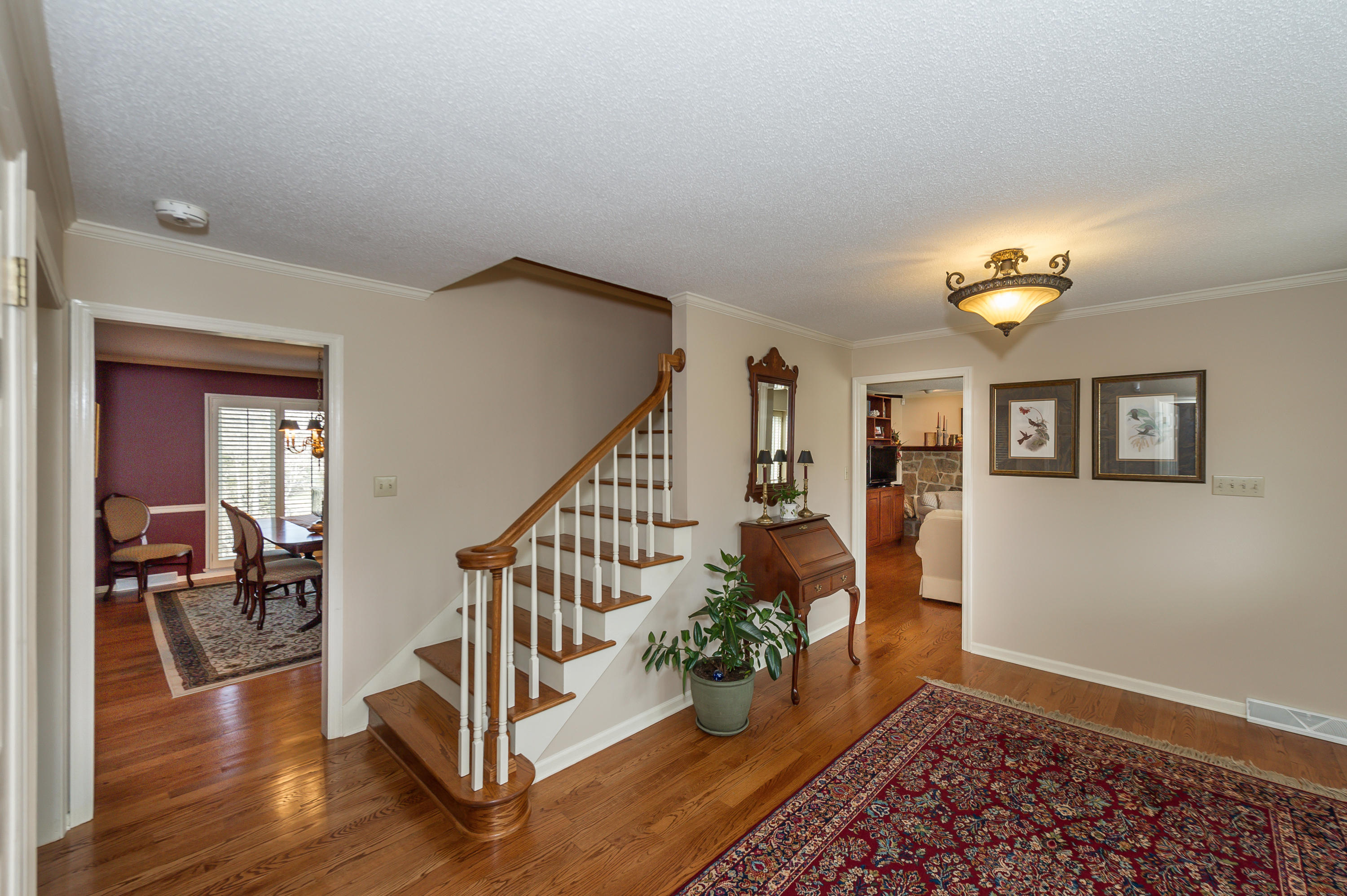 5513 River Point Cove Road Knoxville, TN 37919 - Photo 3 of 29 Foyer Stair Case
