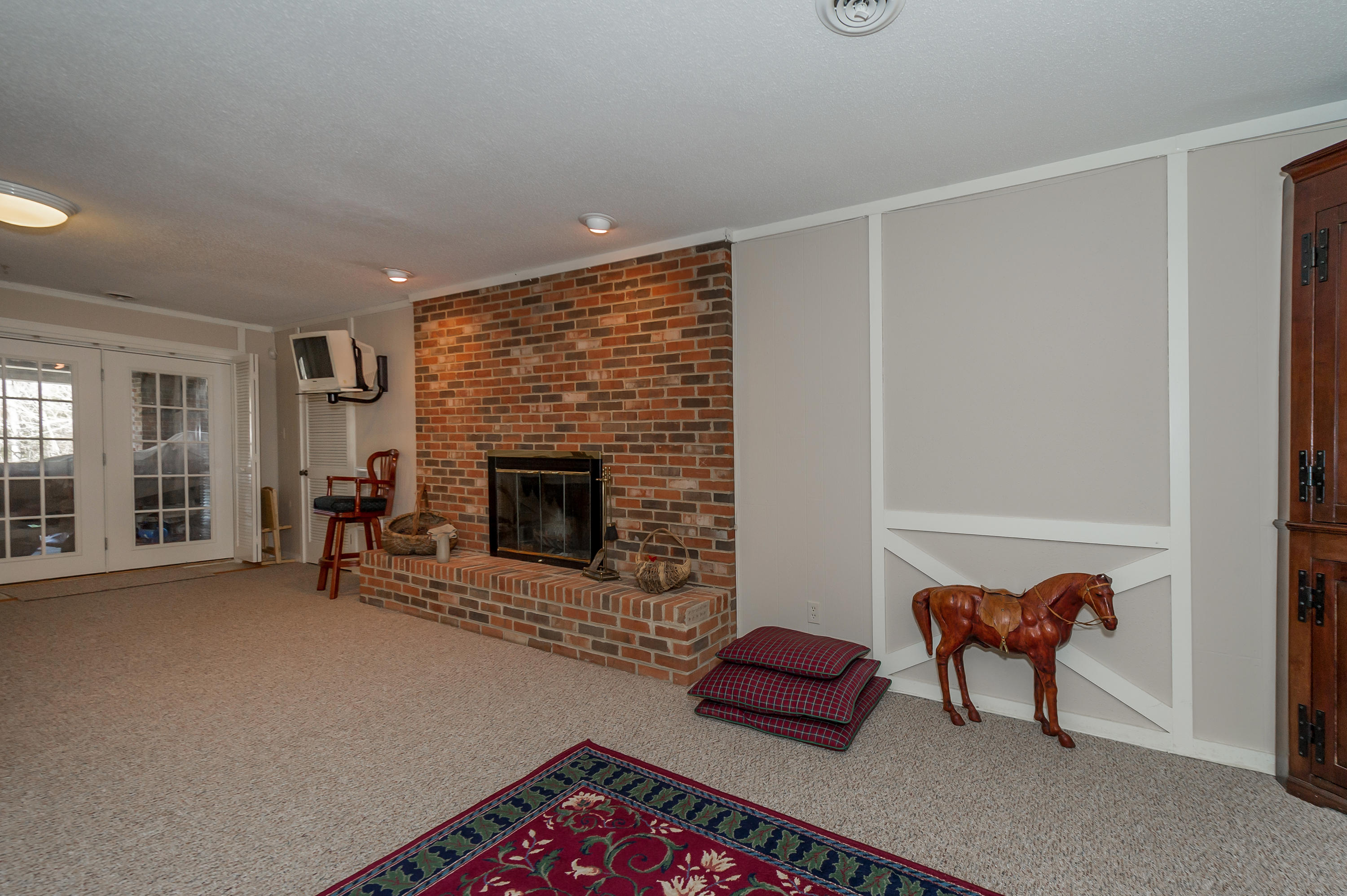 5513 River Point Cove Road Knoxville, TN 37919 - Photo 26 of 29 Basement Fireplace