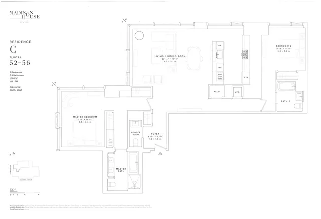 $5,600,000 | 15 East 30th Street, Unit 55C | NoMad