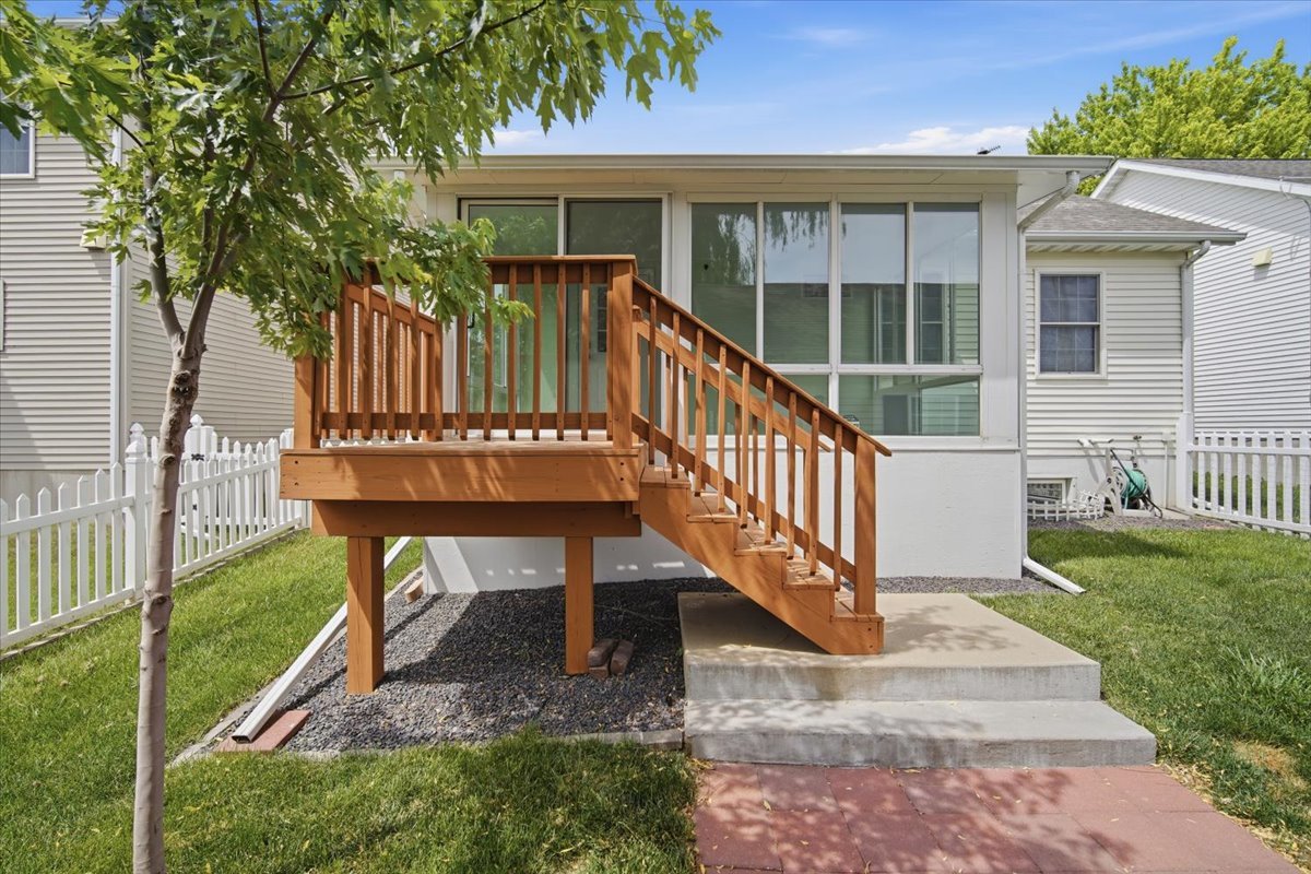915 Teegan Street Normal, IL 61761 - Photo 33 of 33 a view of a house with backyard and deck