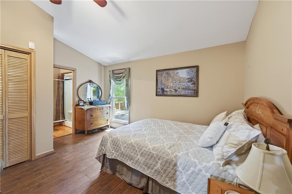 200 Bahn Innsbruck Helen, GA 30545 - Photo 16 of 27 a view of bedroom with furniture and wooden floor