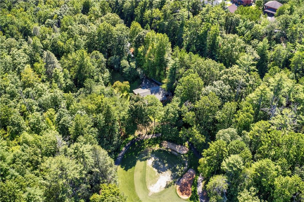 200 Bahn Innsbruck Helen, GA 30545 - Photo 26 of 27 an aerial view of residential house with outdoor space and trees all around