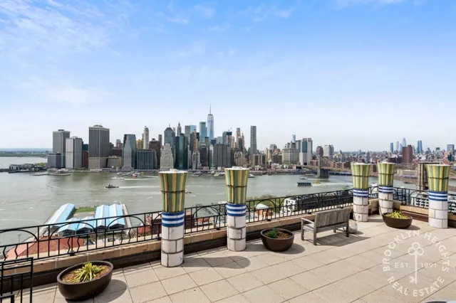 a view of lake with city