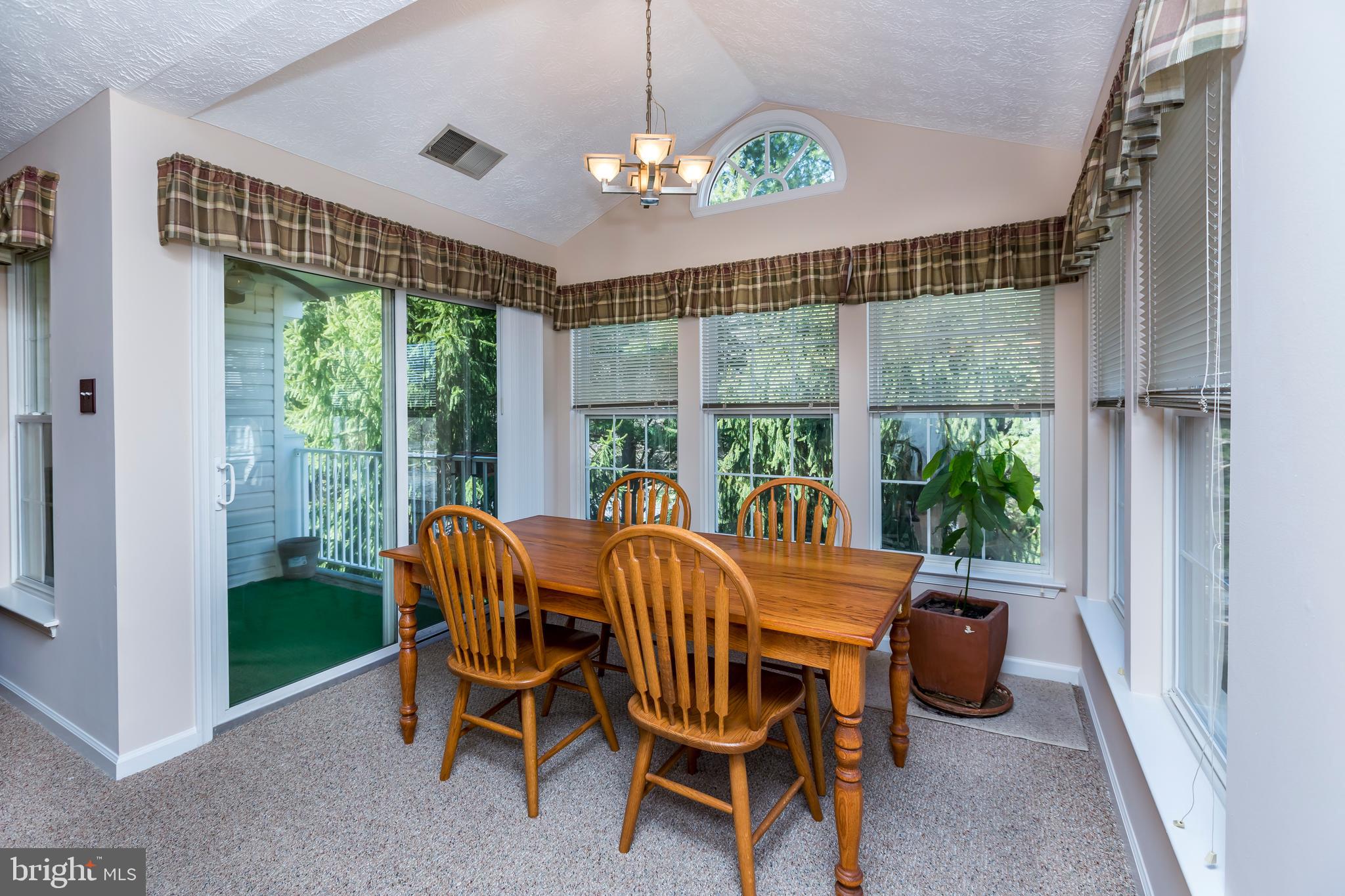 4888 Shellbark Road Owings Mills, MD 21117 - Photo 12 of 23 Dining area with SGD to private balcony