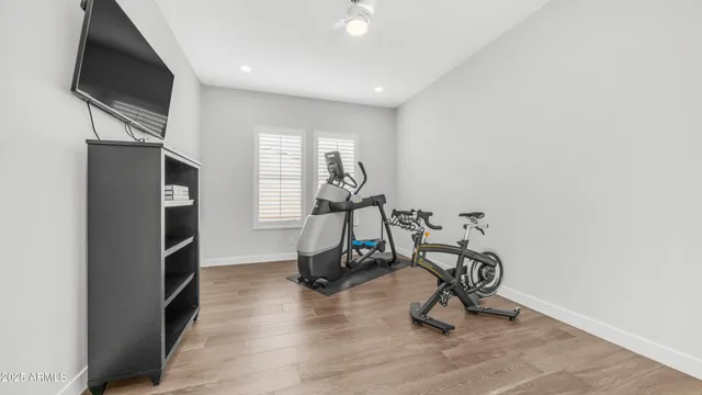 a outdoor living space with furniture and city view